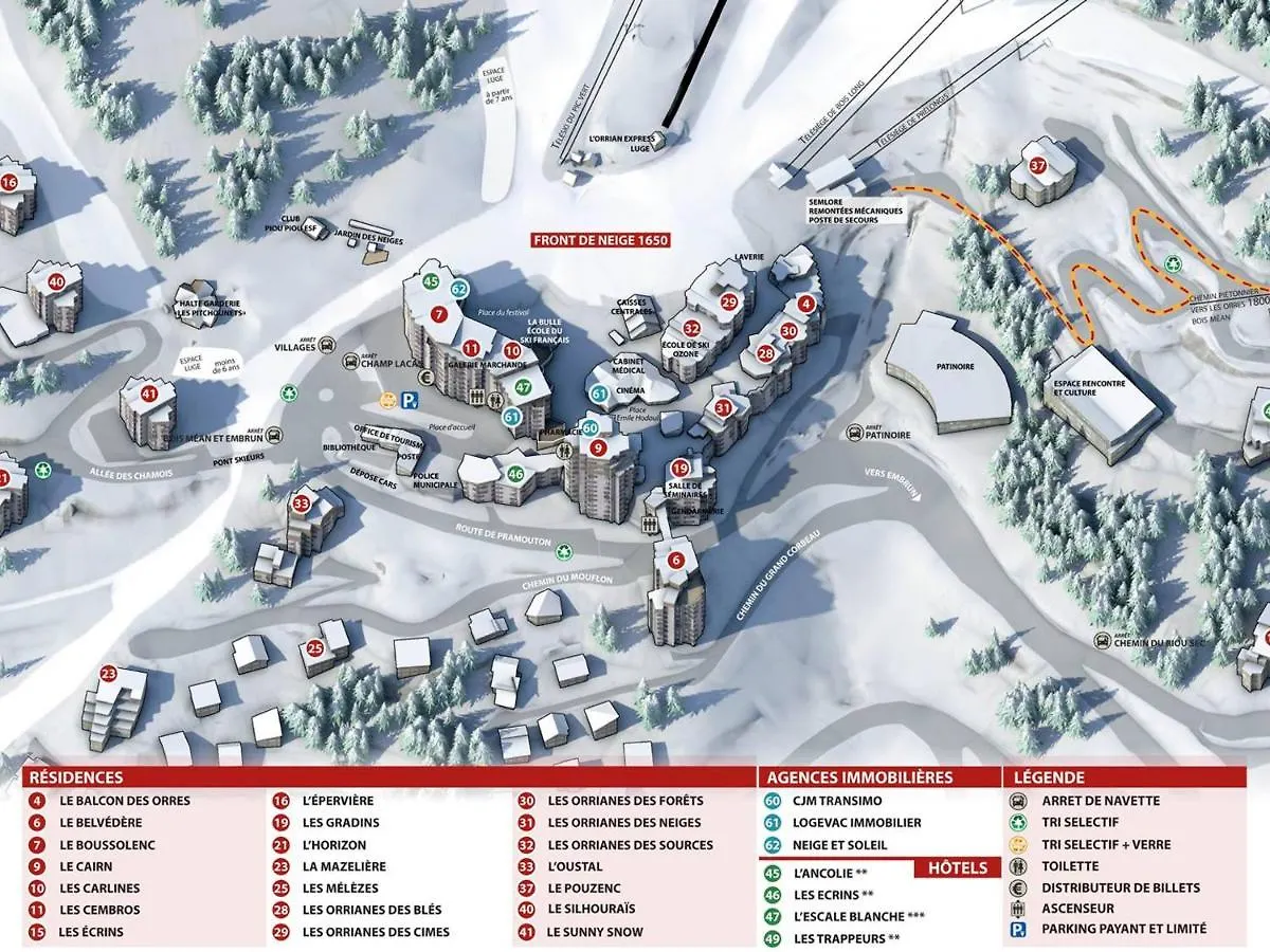 Studio 5 Pers Non-Fumeur En Plein Coeur De Station, Depart Skis Aux Pieds, Wifi Gratuit - Fr-1-322-474 Les Orres 0*,
